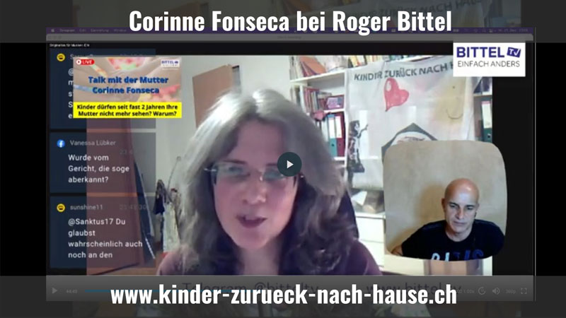 Corinne Fonseca im Interview bei Roger Bittel